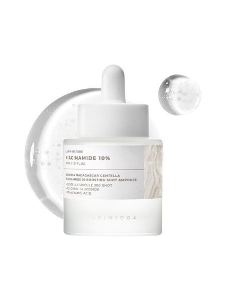 Сироватка для обличчя SKIN1004 Madagascar Centella Niacinamide 10 Boosting Shot Ampoule, 9 мл &mdash; фото
