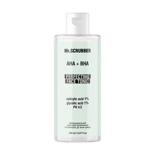 Отшелушивающий тоник Mr.Scrubber для проблемной кожи AHA+BHA, 150 мл