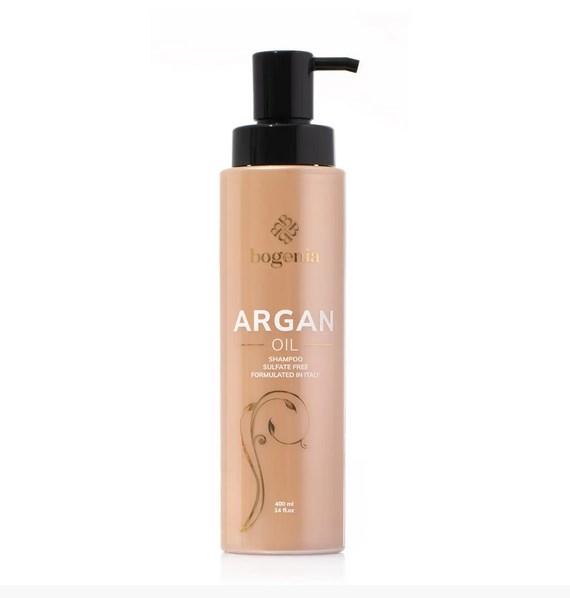 Шампунь для волосся безсульфатний Bogenia Argan Oil, 400 мл