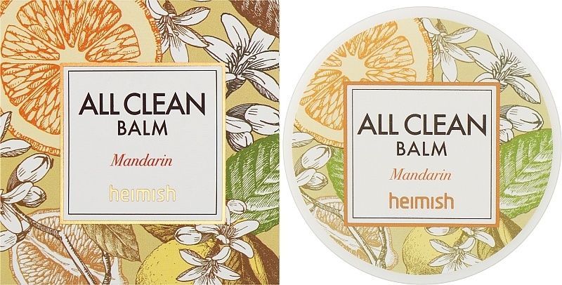 Очищувальний бальзам для зняття макіяжу Heimish All Clean Balm Mandarin, 50 мл &mdash; фото