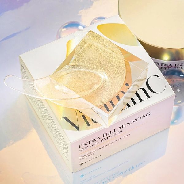 Освітлюючі патчі під очі K-Secret Extra Illuminating Eye Gel Patches Vitamin C, 60 шт &mdash; фото
