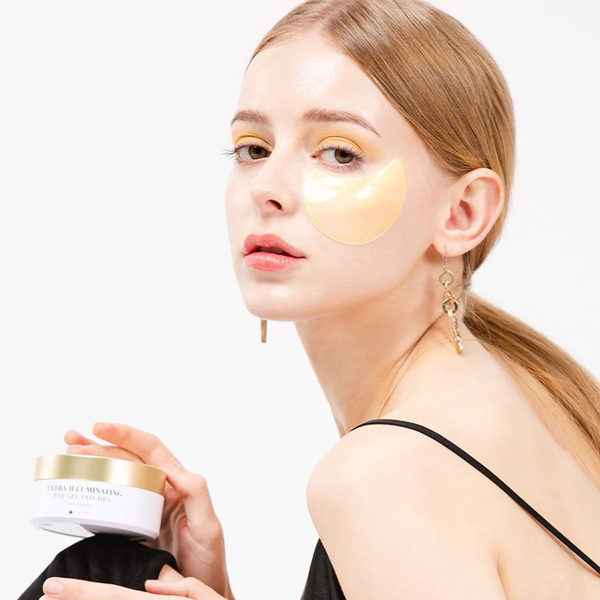 Освітлюючі патчі під очі K-Secret Extra Illuminating Eye Gel Patches Vitamin C, 60 шт &mdash; фото