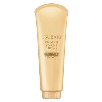 Крем-маска премиум для восстановления волос TSUBAKI Premium Volume & Repair Treatment 160ml &mdash; фото
