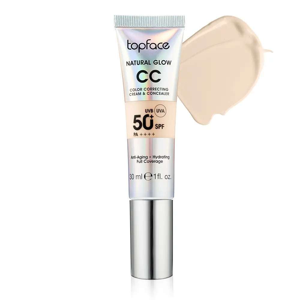 Тональний крем TopFace Natural Glow CC Cream & Concealer 003