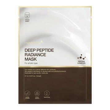 Тканинна маска з пептидним комплексом та гіалуроновою кислотою Medicube Deep Peptide Radiance Mask, 27 мл &mdash; фото