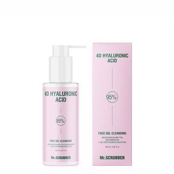 Зволожувальний гель для вмивання Mr.Scrubber Face Gel Cleansing 4D Hyaluronic Acid &mdash; фото