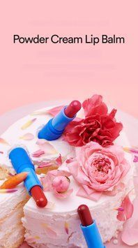 Тонированный бальзам-стик для губ в пудровом финише Tocobo Powder Cream Lip Balm, оттенок 032 Rose Petal, 3,5 г &mdash; фото