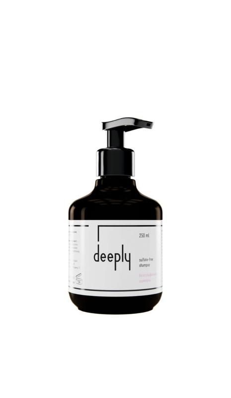 Безсульфатный шампунь Deeply Безсульфатный шампунь Deeply Sulfate-free Shampoo, 250 мл