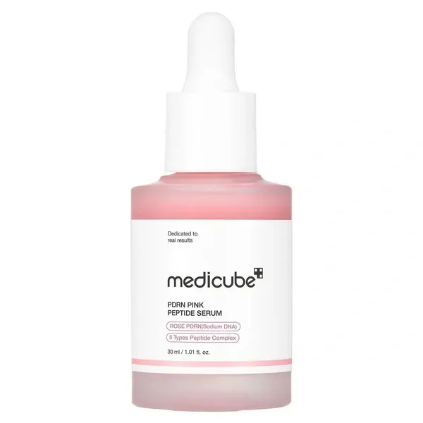 Укрепляющая сыворотка для лица Medicube PDRN Pink Peptide Serum, 30 мл