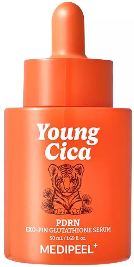 Осветляющая сыворотка с PDRN и глутатионом Medi-Peel Young Cica PDRN Exo-Pin Glutathione Serum, 50 мл