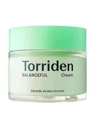 Успокаивающий крем для лица с центеллой азиатской Torriden Balanceful Cica Cream 80мл