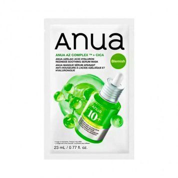 Заспокійлива тканинна маска Anua Azelaic Acid Hyaluron Redness Soothing Serum Mask &mdash; фото