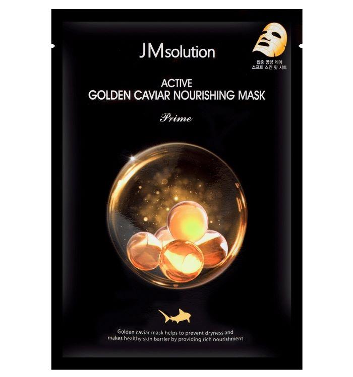 Поживна маска з ікрою JMSolution Active Golden Caviar Nourishing Mask 30 мл