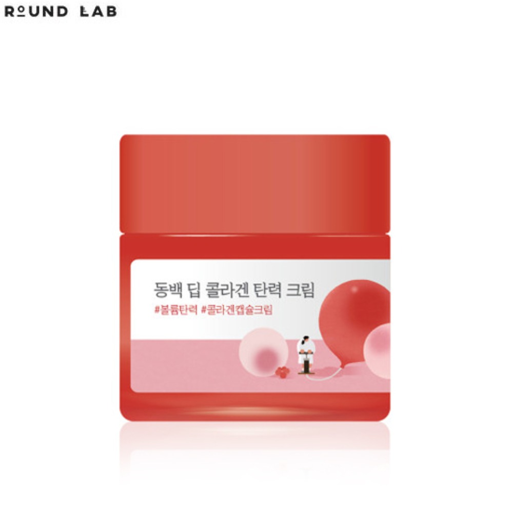 Крем с коллагеном Round Lab Camellia Deep Collagen Firming Cream 50 мл