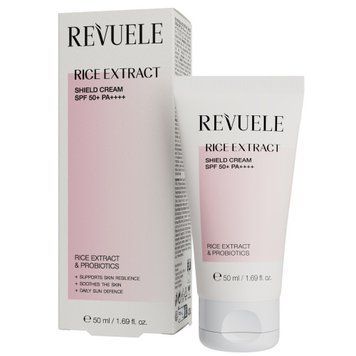 Защитный крем для лица Revuele Rice Extract 50+ PA++++, 50 мл &mdash; фото