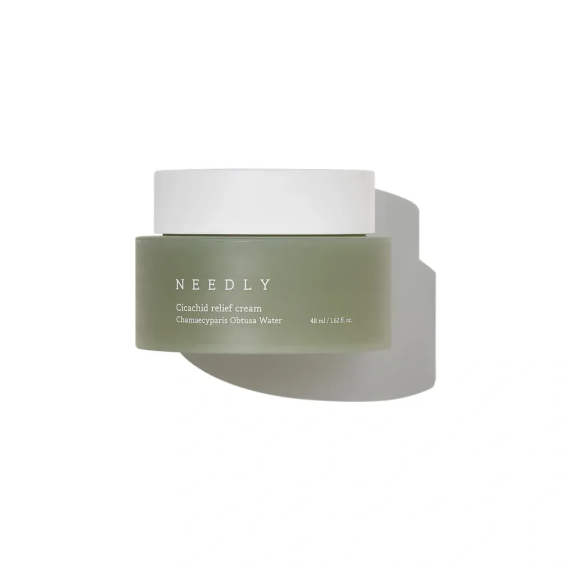 Успокаивающий крем с центеллой Needly Cicachid relief cream, 48 мл &mdash; фото