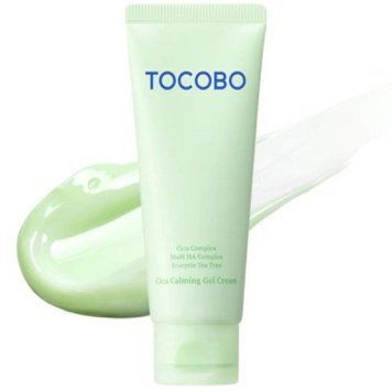 Увлажняющий гель-крем для лица с центеллой Tocobo Cica Calming Gel Cream, 15 мл &mdash; фото