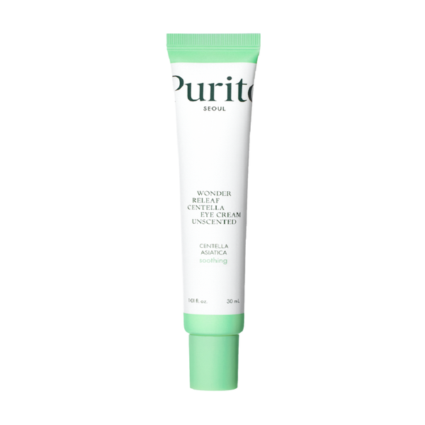 Крем для век Purito Seoul Wonder Releaf Centella Eye Cream Unscented с центеллой и пептидами без эфирных масел, 30 мл &mdash; фото