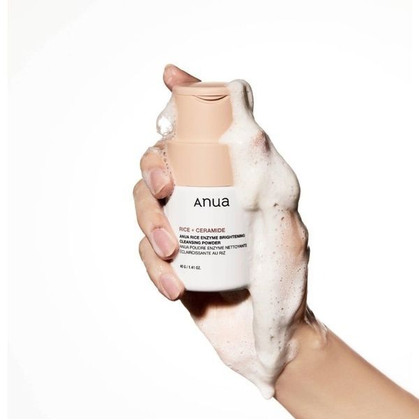 Энзимная пудра с экстрактом риса Anua Rice Enzyme Brightening Cleansing Powder, 40 г &mdash; фото