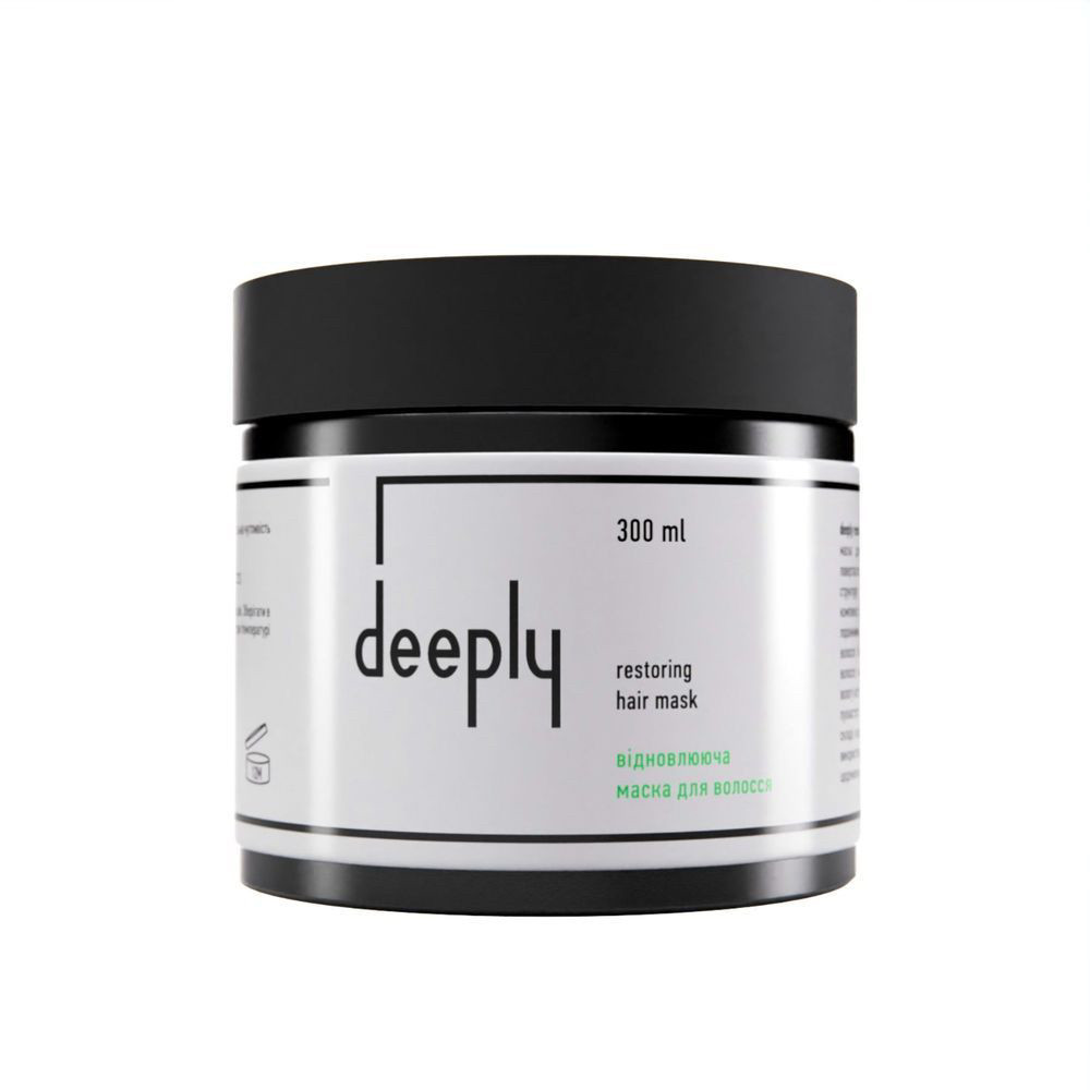 Відновлююча маска для волосся Deeply Restoring Hair Mask 300 мл
