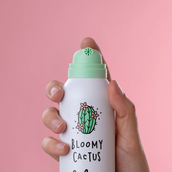 Пінка для душу Bilou Bloomy Cactus, 200 мл &mdash; фото