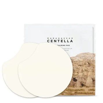 Педи освітлювальні для обличчя SKIN1004 MADAGASCAR CENTELLA TONE BRIGHTENING DARKSPOT AMPOULE PAD 2 шт &mdash; фото