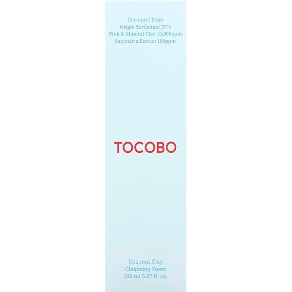 Очищающая пенка с глиной Tocobo Coconut Clay Cleansing Foam, 150 мл &mdash; фото