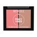 Палетка румян и хайлайтера Revuele Blush & Highlighter Duo Розовое настроение, 8 г &mdash; фото