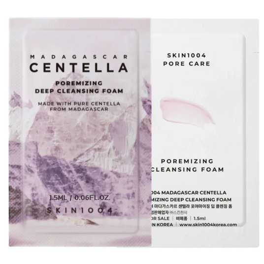 Пінка для вмивання Madagascar Centella Poremizing Deep Cleansing Foam, 1.5 мл &mdash; фото