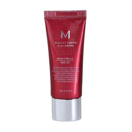 BB-крем для обличчя Missha M Perfect Cover BB Cream SPF 42/PA +++, 21 Light Beige, 20 мл