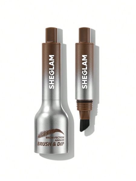 Помадка для брів Sheglam Brow-Fection Angled Brush and Dip - Taupe &mdash; фото