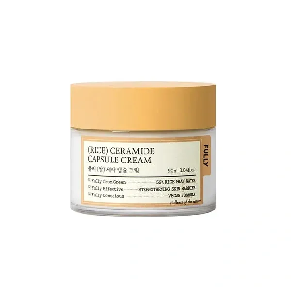Восстанавливающий крем с рисом и керамидами FULLY Rice Ceramide Capsule Cream 90 мл