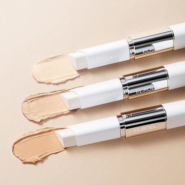 Кремовий стик-тональна основа з ефектом адаптації до тону шкіри Deep ELROEL Blanc Cover Cream Stick Deep, 13 г &mdash; фото